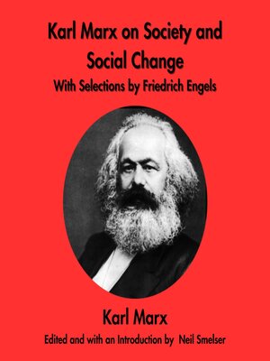 cover image of Karl Marx on Society and Social Change